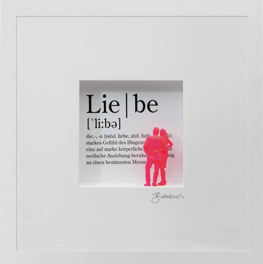 Ralf Birkelbach 3D-Bild "Definition Der Liebe", Gerahmt Sonstige Techniken