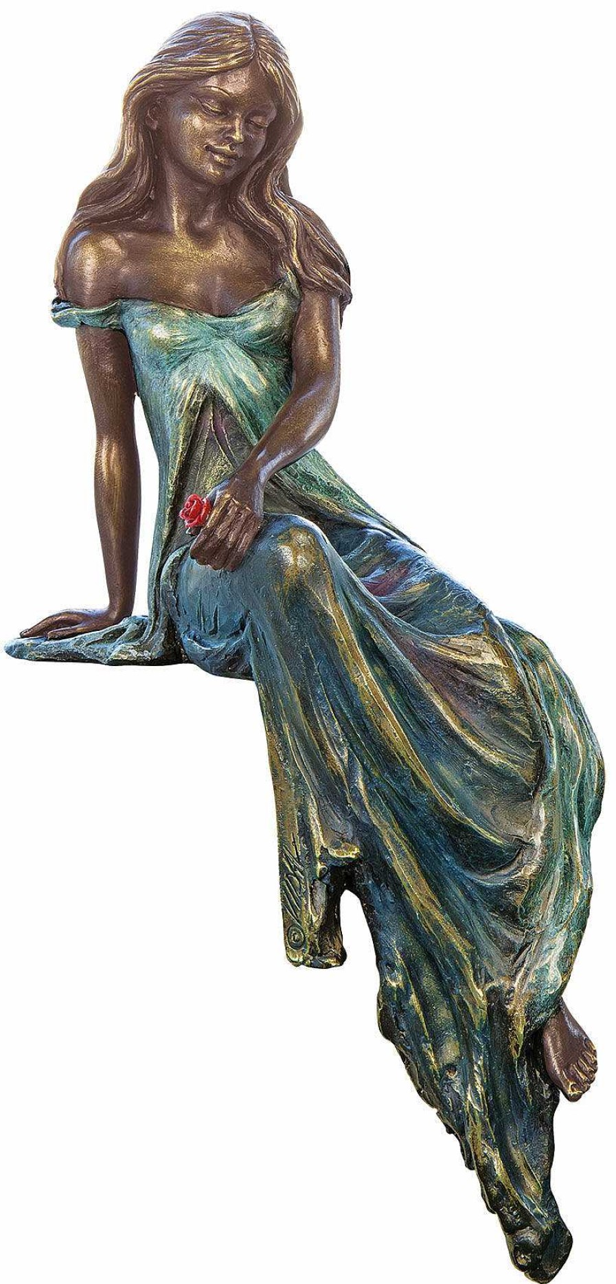 Manel Vidal Skulptur "Muse", Kunstbronze Kunstbronze