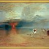 William Turner Bild "Strand Von Calais" (1830), Gerahmt Romantik