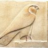 ars mundi Agyptisches Sandstein-Relief "Horus-Falke" Agypten