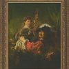 Rembrandt Bild "Selbstbildnis Mit Saskia" (1635-39), Gerahmt Portrats