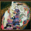 Gustav Klimt Bild "The Virgins (Jungfrauen)" (1913), Gerahmt Jugendstil / Art Deco