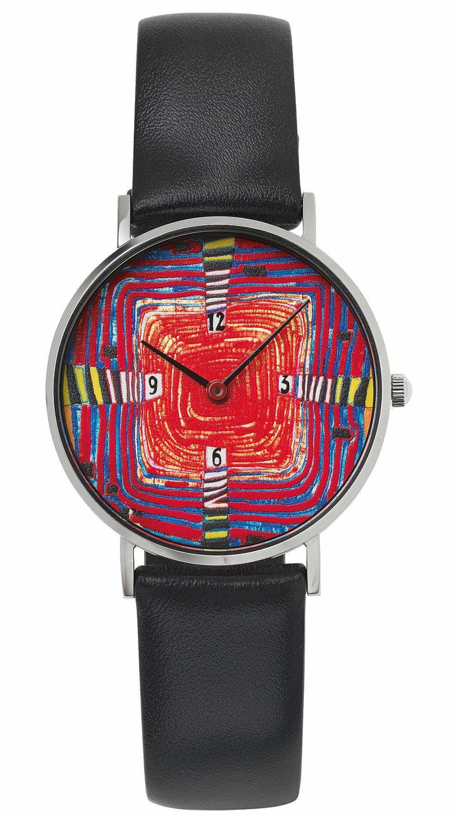 Friedensreich Hundertwasser Kunstler-Armbanduhr "Schonheit Ist Zeitlos" Armband- Und Taschenuhren