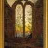 Caspar David Friedrich Bild "Der Traumer" (Um 1835), Gerahmt Sonstige Motive