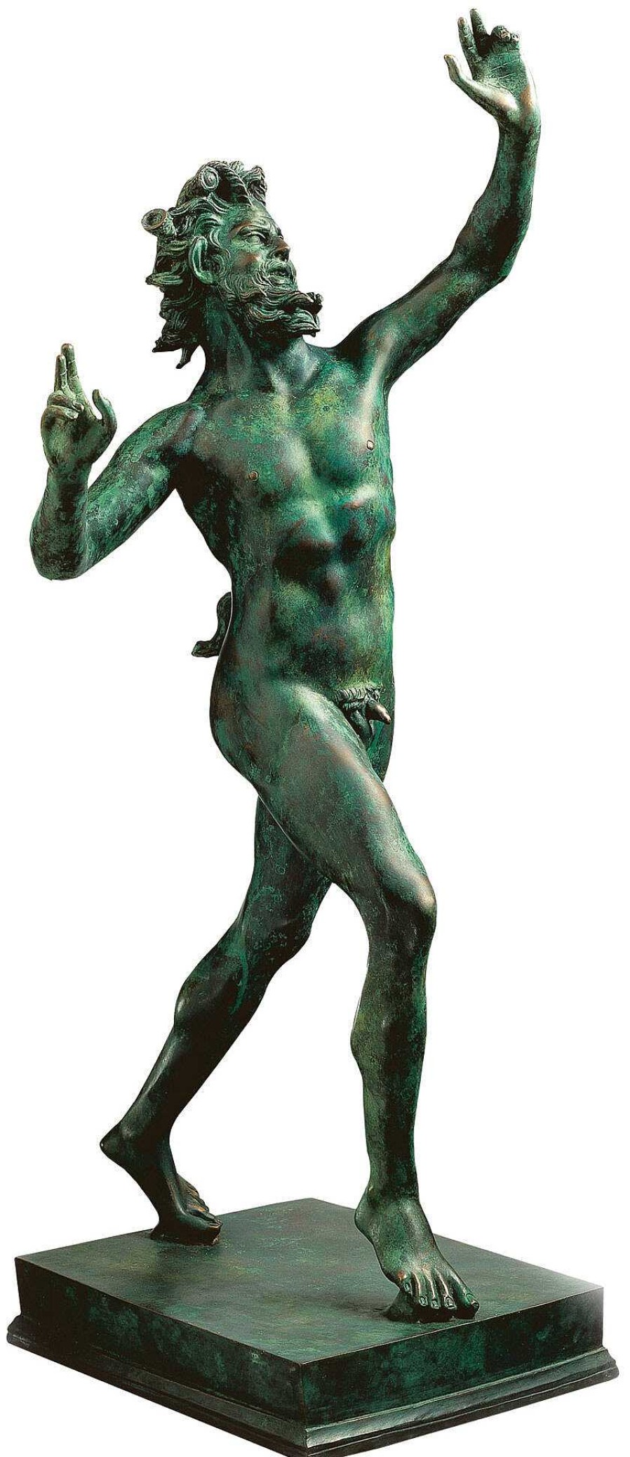 ars mundi Skulptur "Fauno Danzante Aus Pompeji" (Originalgrose), Version In Kunstbronze Kunstbronze