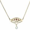 ars mundi Collier "Gismonda" Mit Perle 19. Jh / Um 1900