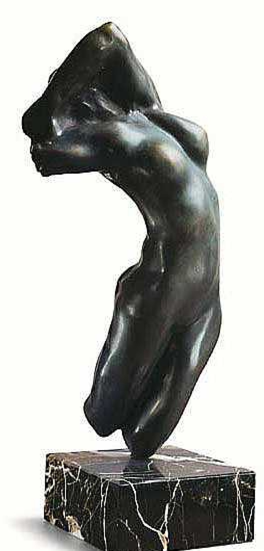 Auguste Rodin Skulptur "Torso Der Adele" (Originalgrose), Version In Kunstbronze 19. Jh / Um 1900