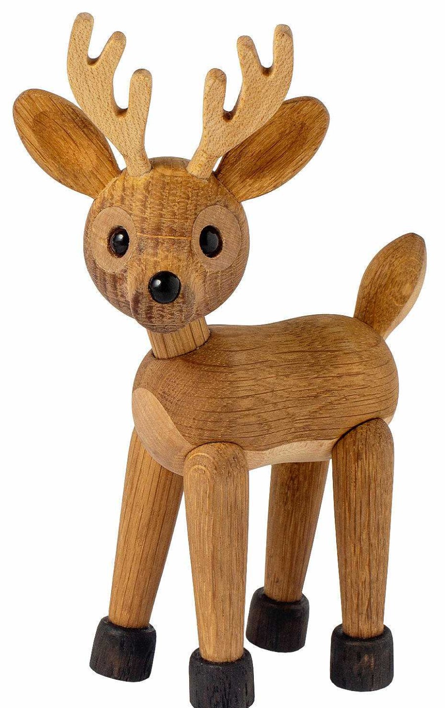 Spring Copenhagen Holzfigur "Hirsch Spirit" - Design Chresten Sommer Deko-Objekte