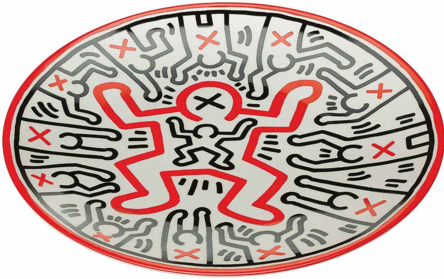 Keith Haring Porzellanteller "Untitled" (2014) Geschirr