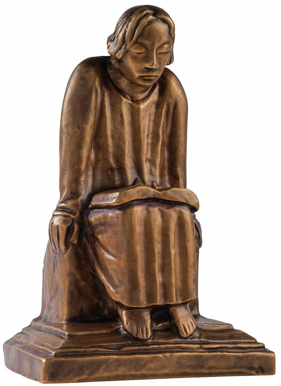 Ernst Barlach Skulptur "Lesender Klosterschuler" (1930), Reduktion In Bronze Sonstige Skulpturen