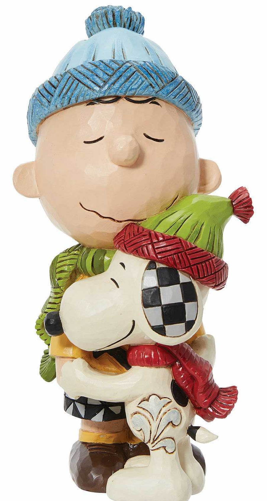 Jim Shore Skulptur "Snoopy Und Charlie Brown", Kunstguss Kleinplastiken / Miniaturen