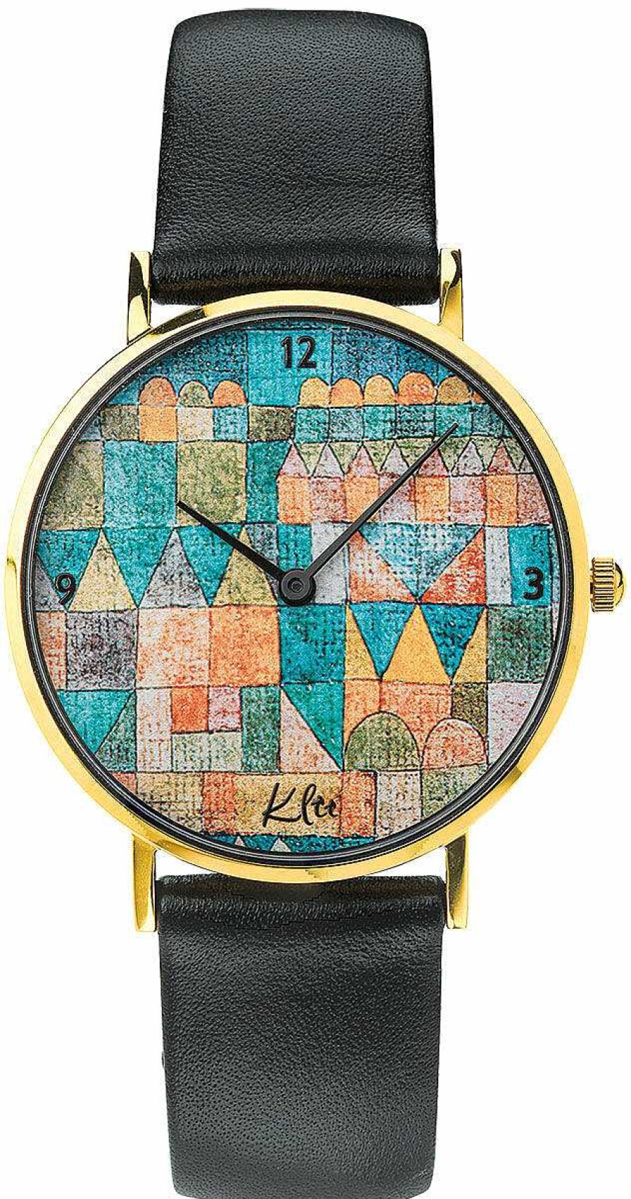 ars mundi Kunstler-Armbanduhr "Tempelviertel Von Pert" - Nach Paul Klee 20. Jahrhundert