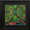 Friedensreich Hundertwasser Bild "(781) Green Town", Gerahmt Sonstige Techniken