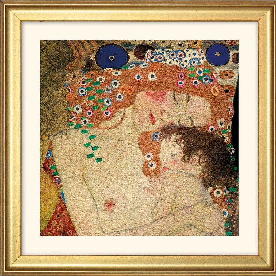 Gustav Klimt Bild "Mutter Und Kind" (1905), Gerahmt Sonstige Techniken