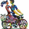 David Gerstein Doppelseitige Standskulptur "Spring Ride" Sonstiges