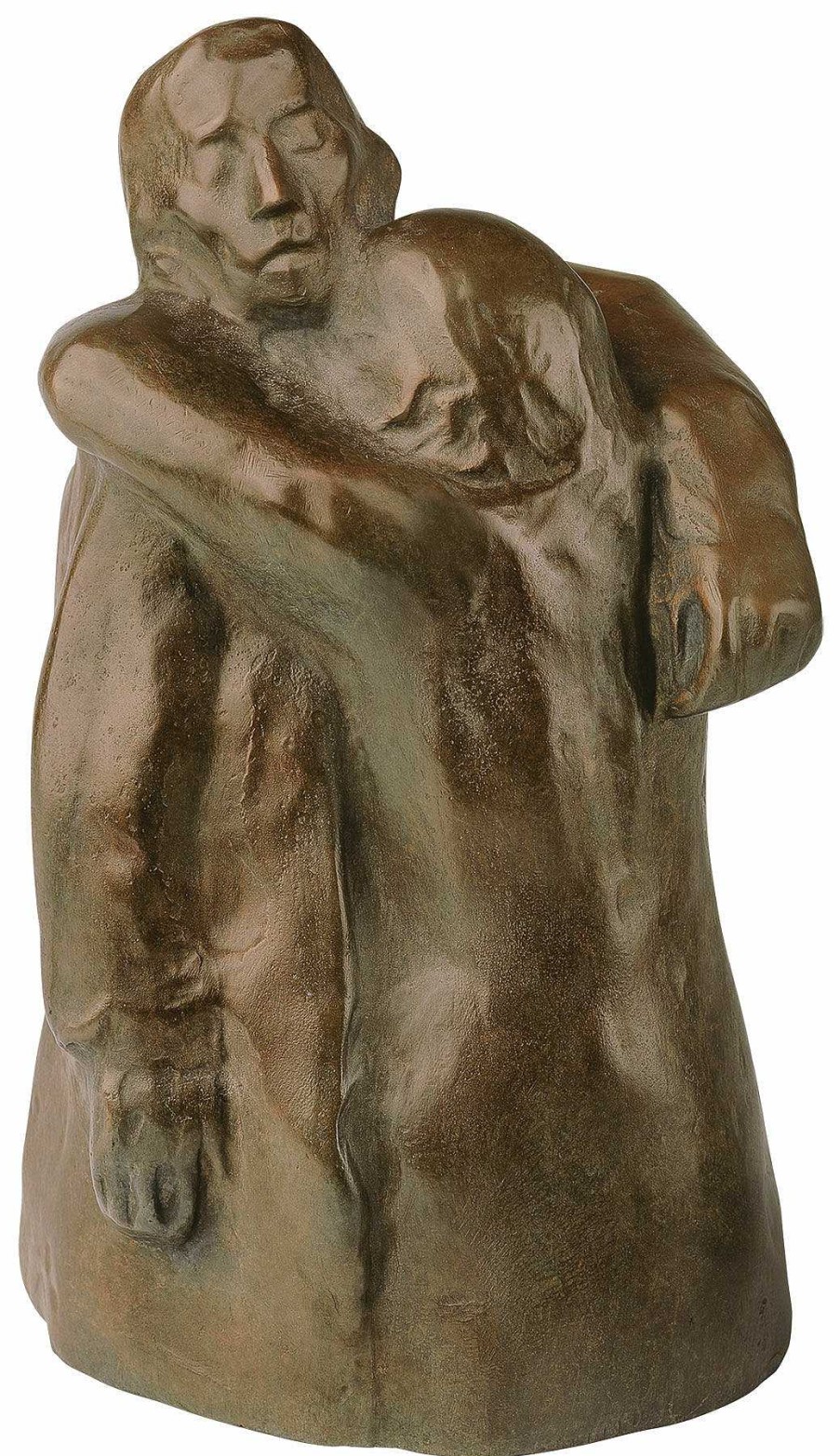 Käthe Kollwitz Skulptur "Abschied" (1940/41), Bronze 20. Jahrhundert