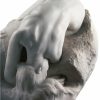 Auguste Rodin Skulptur "La Danaide" (1889/90), Version In Kunstmarmor Museums-Replikate