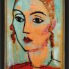 Alexej von Jawlensky Bild "Bildnis Lisa Kummel" (1930), Gerahmt Portrats