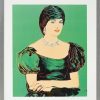 Andy Warhol Bild "Princess Diana" (1982), Gerahmt Bilder