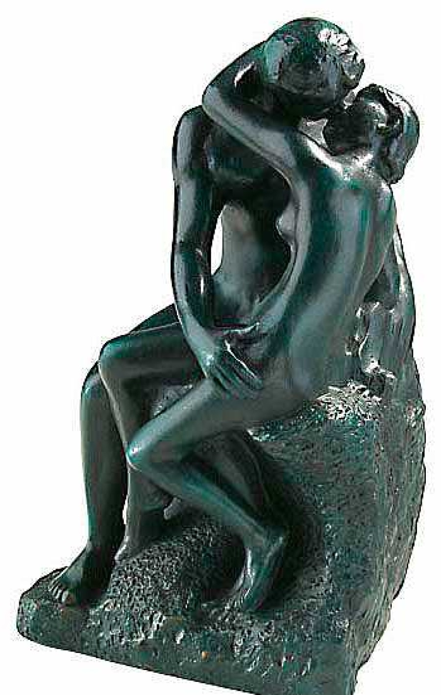 Auguste Rodin Skulptur "Der Kuss" (19 Cm), Kunstguss Museums-Replikate