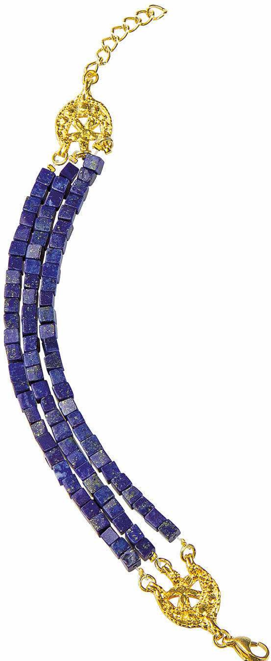 Petra Waszak Armband Mit Lapislazuli-Quadern Armschmuck