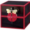 ars mundi Schatulle "Dragon Fly", Schwarz-Rote Version Schmuckschatullen