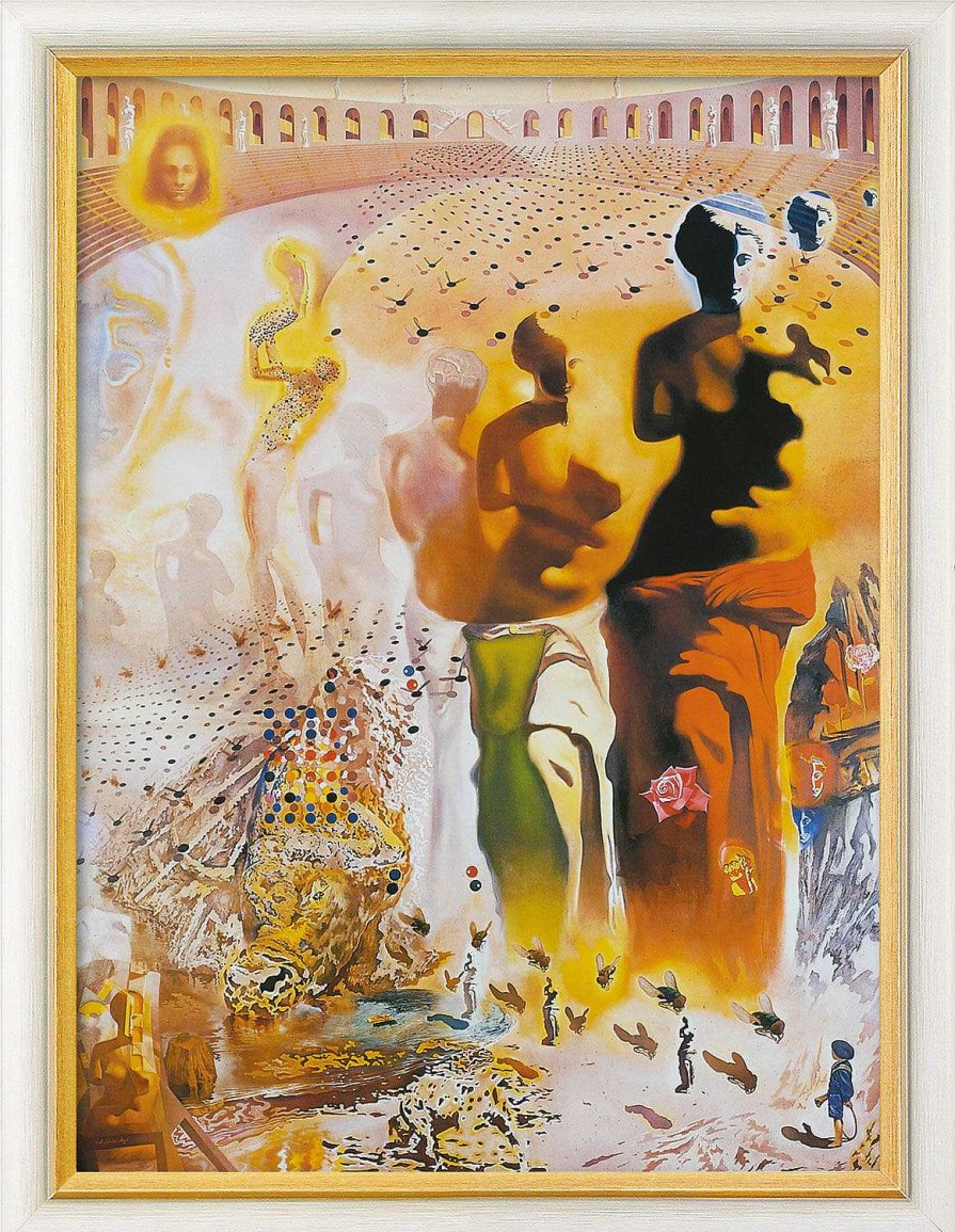 Salvador Dalí Bild "Der Halluzinogene Torero" (1968-70), Gerahmt Surrealismus