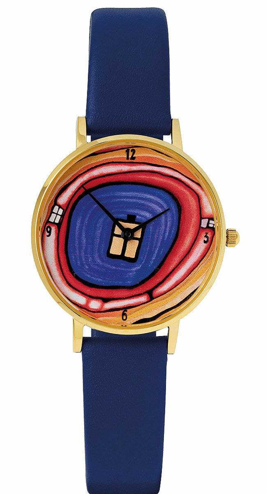 Friedensreich Hundertwasser Kunstler-Armbanduhr "Zeitfinder Seelenbaum" Armband- Und Taschenuhren