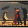 Jack Vettriano Bild "The Singing Butler" (1992), Gerahmt Sonstige Techniken