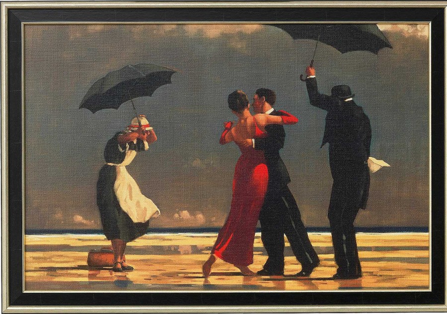 Jack Vettriano Bild "The Singing Butler" (1992), Gerahmt Sonstige Techniken