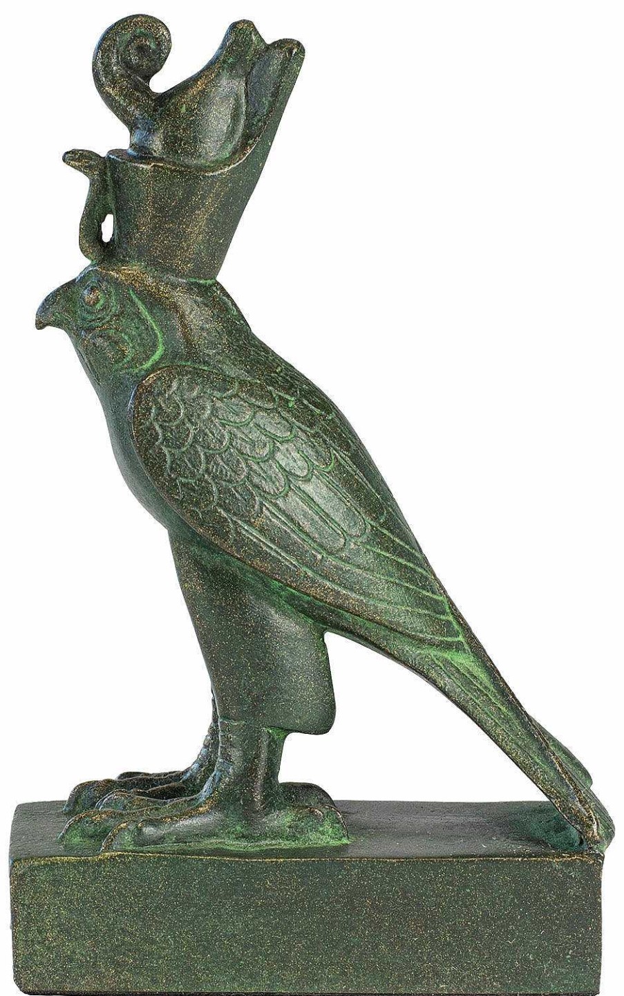 ars mundi Skulptur "Horusfalke", Kunstguss Museums-Replikate