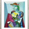 Pablo Picasso Bild "Portrait Marie-Therese Walter" (1937), Gerahmt Portrats