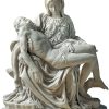 Michelangelo Buonarroti Skulptur "Pieta" (1489-99), Reduktion In Kunstmarmor Kunstmarmor