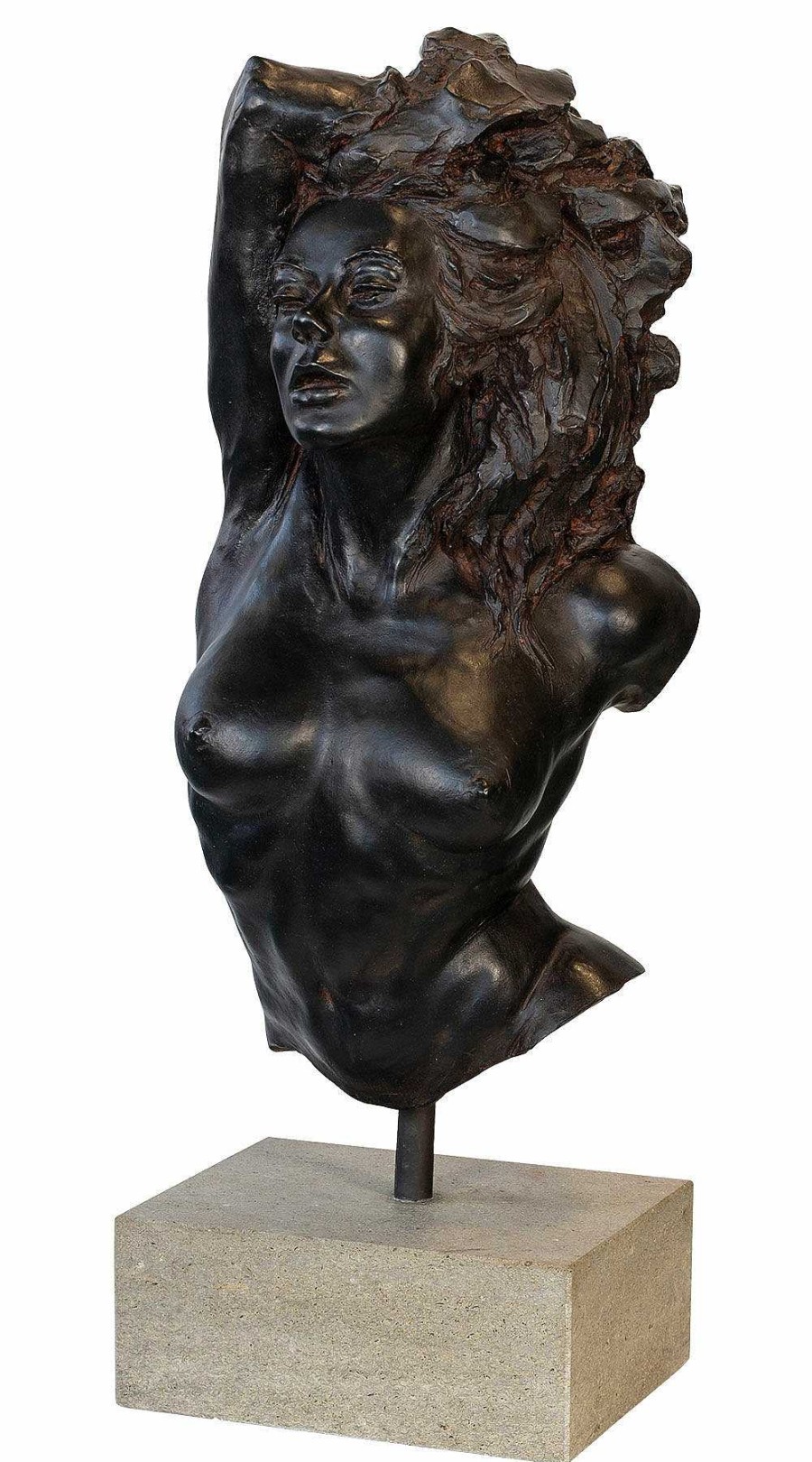 Costanzo Mongini Skulptur "La Greca", Version In Kunstbronze 20. Jahrhundert