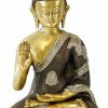 ars mundi Messingskulptur "Buddha Amoghasiddhi" Asien