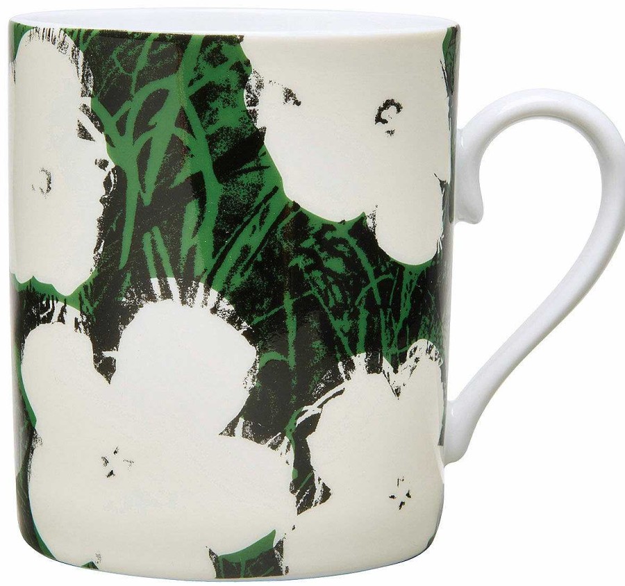 Andy Warhol Mug "White Flower", Porzellan Homeaccessoires