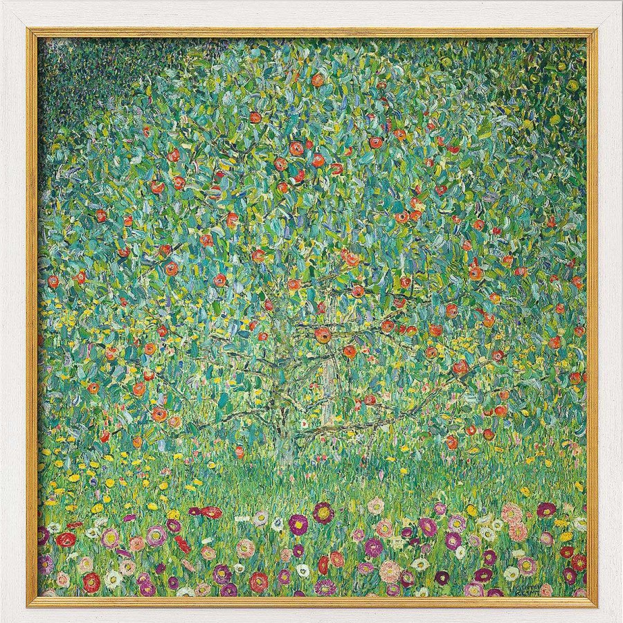 Gustav Klimt Bild "Apfelbaum I" (1912), Gerahmt Jugendstil / Art Deco