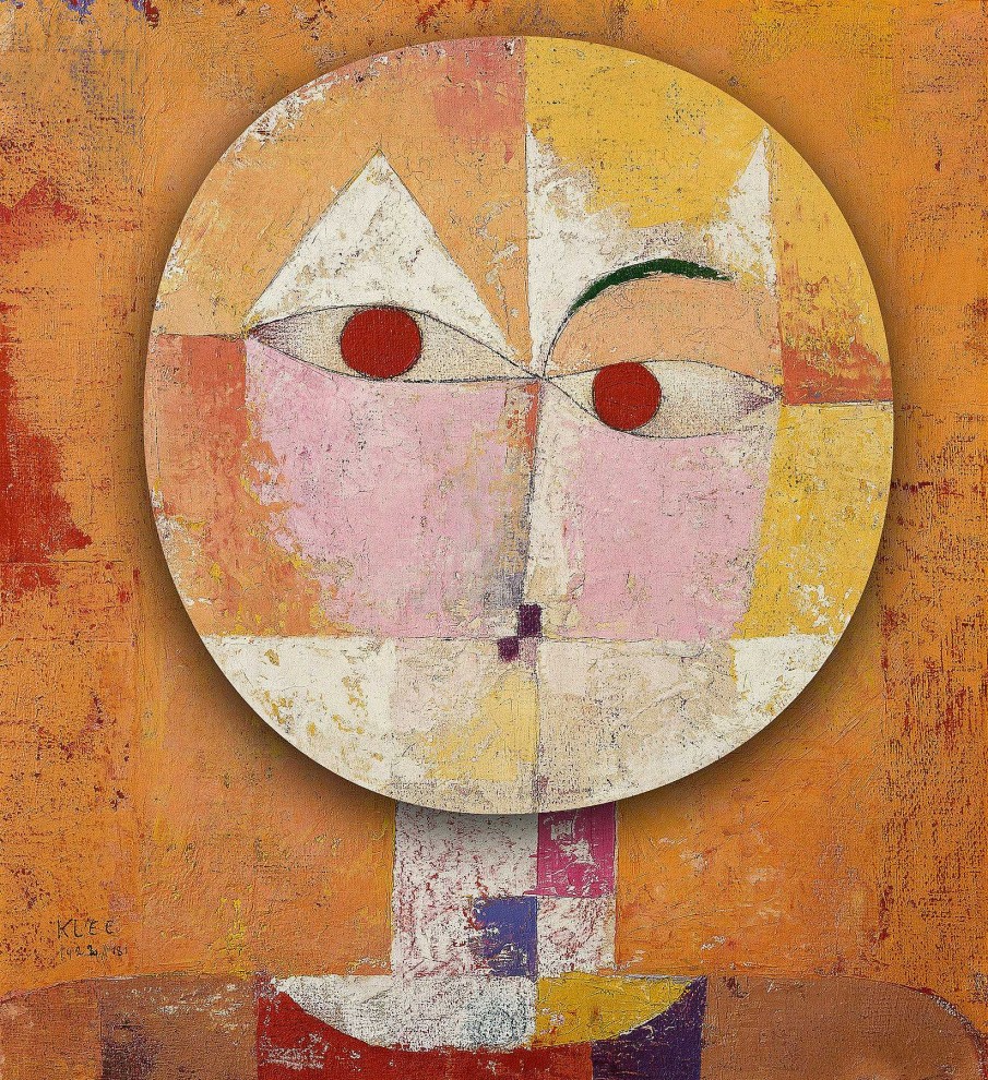 Paul Klee Bild "Baldgreis" (1922), Dimension 2 Alu-Dibond