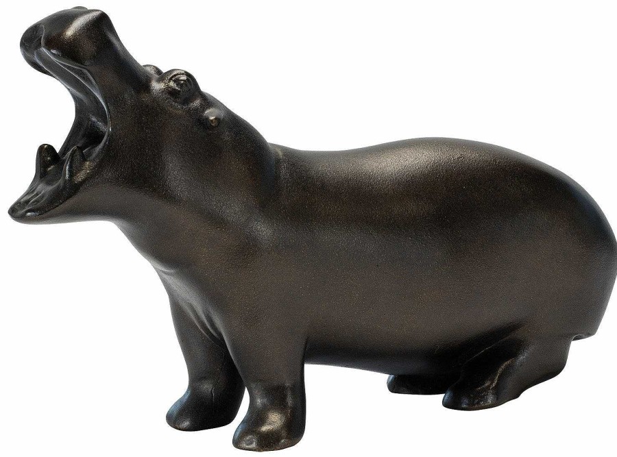 Francois Pompon Skulptur "Hippopotamus", Kunstguss Museums-Replikate