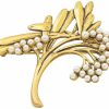 ars mundi Brosche "Pearl Branch" Broschen