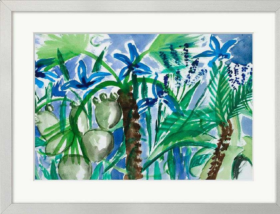 Stefan Szczesny Bild "La Vegetation Luxuriante, 2000" (Original / Unikat), Gerahmt Aquarelle