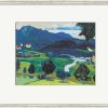 Wassily Kandinsky Bild "Murnau - Blick Uber Den Staffelsee" (1902), Gerahmt Faksimile