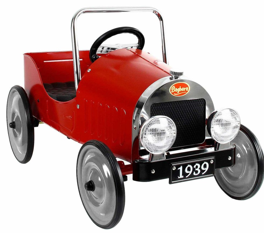 Baghera Tretauto "Oldtimer Rouge" (Fur Kinder Von 3-6 Jahren) Spiele / Hobby