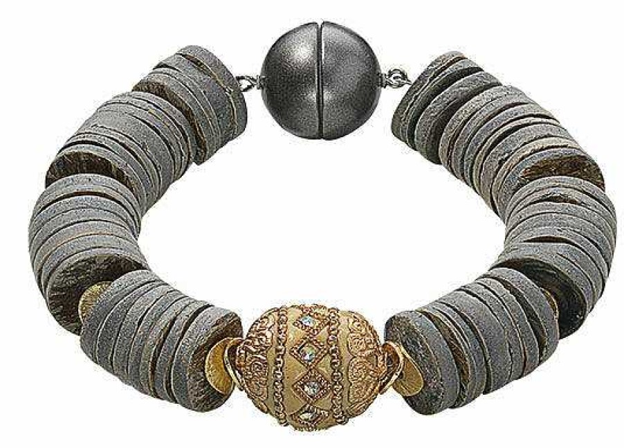 ars mundi Armband "Ming Muschel" Andere Materialien