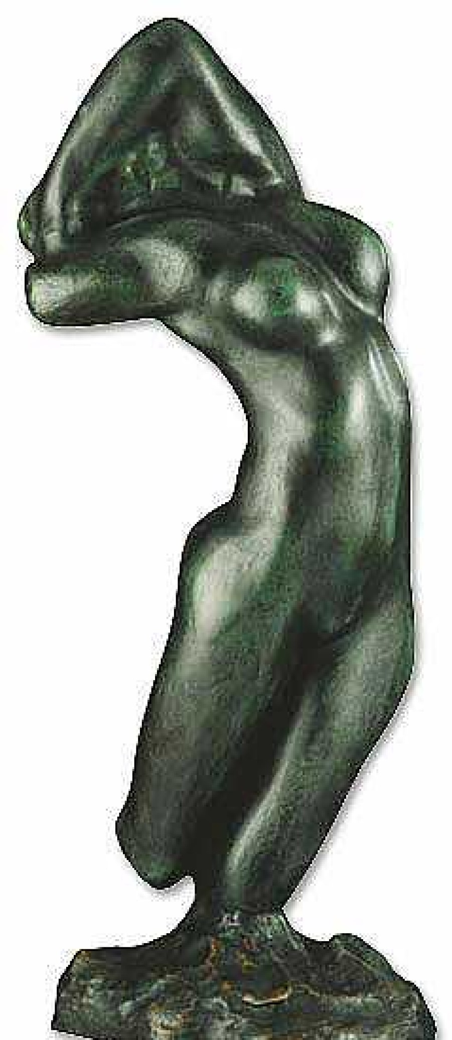 Auguste Rodin Skulptur "Torso Der Adele" (Reduktion), Kunstguss 19. Jh / Um 1900