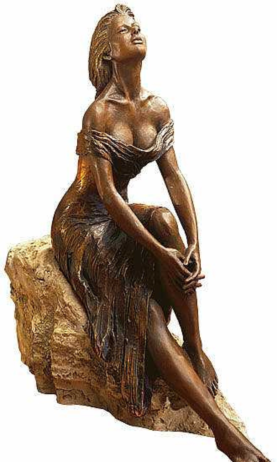 Manel Vidal Skulptur "Alba", Kunstbronze Kunstbronze