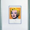 Andy Warhol Bild "Shot Orange Marilyn" (1967), Gerahmt Pop-Art