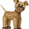 Spring Copenhagen Holzfigur "Happy The Dog" - Design Chresten Sommer Holz