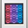 Victor Vasarely Bild "Yka" (1989), Gerahmt Op-Art