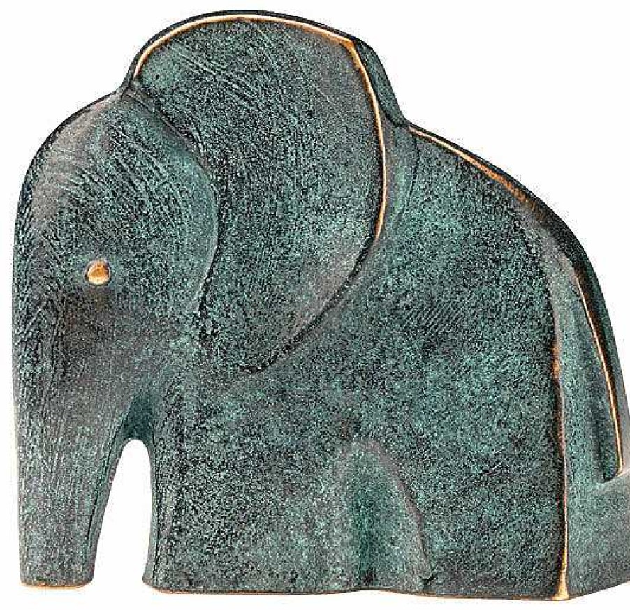 Raimund Schmelter Skulptur "Elefant", Bronze Kleinplastiken / Miniaturen